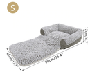 3-in-1 Convertible Bed - Sofa, Bed and Blanket for dogs - __label:Bestseller, Bed, Blanket, Comfy, Cushion, Portable, Portable Bed, Soft, Versatile, Warm
