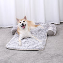 3-in-1 Convertible Bed - Sofa, Bed and Blanket for dogs - __label:Bestseller, Bed, Blanket, Comfy, Cushion, Portable, Portable Bed, Soft, Versatile, Warm