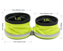 Neon Portable & Collapsible Bowls for dogs - __label:Bestseller, Bowl, Clip, Collapse, Feeder, Foldable, Food, Portable