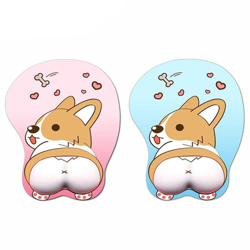 HappyDog 3D Mouse Pad for dogs - Computer, Dog Mouse Pad, Ergonomic, Mouse, Mouse Pad, Mousepad, Pad