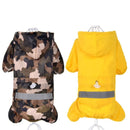 Reflective Wind-breaker Raincoat for dogs - Coat, Jacket, Rain, Wind, Winter