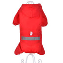Reflective Wind-breaker Raincoat for dogs - Coat, Jacket, Rain, Wind, Winter