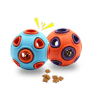 Smart Ball w/ Bell Inside for dogs - Ball, Play, Puzzle, Slow Feed, Slow Feeder, Toy, Treats