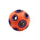 Smart Ball w/ Bell Inside for dogs - Ball, Play, Puzzle, Slow Feed, Slow Feeder, Toy, Treats