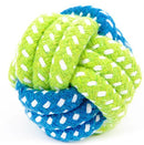 Knotted Play Rope with Ball for dogs - Chew, Rope, Toy