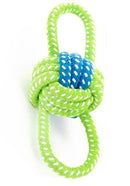 Knotted Play Rope with Ball for dogs - Chew, Rope, Toy