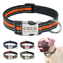 Reflective Personalized Custom Collar