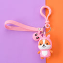 HappyDog Dress Up KeyChains for dogs - Gift, Keychain, Shiba Inu, Toy