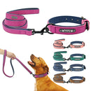 Everyday Personalized Custom Collar & Leash for dogs - __label:Bestseller, Collar, Custom, Dog Tag, Engrave, ID, Leash, Name, Name Plate, Personal, Personalized, Phone, Tag
