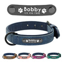 Everyday Personalized Custom Collar & Leash for dogs - __label:Bestseller, Collar, Custom, Dog Tag, Engrave, ID, Leash, Name, Name Plate, Personal, Personalized, Phone, Tag