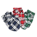 Classic Plaid Shirts for dogs - Plaid, Summer, T-shirt, Tshirt
