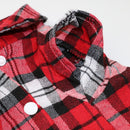 Classic Plaid Shirts for dogs - Plaid, Summer, T-shirt, Tshirt