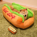 Hot Dog Bed for dogs - Bed, Dog, Dog Bed, Funny, Gift, Hot, Hot Dog, HotDog, Portable, Portable Bed, Warm