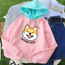 HappyDog Hoodie for dogs - Hoodie, Hoodie Sweater, Shiba Inu, Sweater, Winter