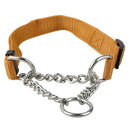 Martingale Training Collar w/ Chain for dogs - Behaviour, Choke, Collar, Greyhound, Halt, Humane Choke, Martingale, Martingale Collar, Training, Training Collar, Whippet