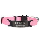 Personalized Custom Collar for Cats for dogs - Cat Collar, Collar, Custom Collar, Engrave, Engraving, ID, Tag