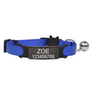 Personalized Custom Collar for Cats for dogs - Cat Collar, Collar, Custom Collar, Engrave, Engraving, ID, Tag