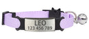 Personalized Custom Collar for Cats for dogs - Cat Collar, Collar, Custom Collar, Engrave, Engraving, ID, Tag