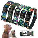 Groovy Personalized Custom Collar for dogs - __label:Bestseller, Collar, Custom, Engrave, Flat Buckle, Name, Personal, Phone