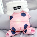 Cutie Pie Polka Dot Hoodie Coat for dogs - Coat, Hoodie, Jacket, Polka, Winter