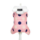 Cutie Pie Polka Dot Hoodie Coat for dogs - Coat, Hoodie, Jacket, Polka, Winter