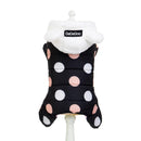 Cutie Pie Polka Dot Hoodie Coat for dogs - Coat, Hoodie, Jacket, Polka, Winter