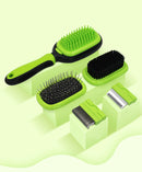 5 In 1 Grooming Comb & Brush Set for dogs - Brush, Comb, Fur, Grooming, Hair, Set, Slicker, Slicker Brush