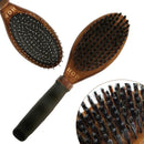 Double-sided Wood Fur Bristle Brush