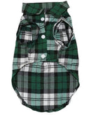 Classic Plaid Shirts for dogs - Plaid, Summer, T-shirt, Tshirt