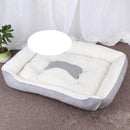 Comfy Bed - Bone Design for dogs - __label:Bestseller, Bed, Portable, Portable Bed, Soft, Warm