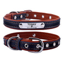 Classic Personalized Custom Collar for dogs - __label2:HappyDog's Choice, __label:Bestseller, Buckle, Collar, Custom, Engrave, ID, Name, Personal, Phone, Tag