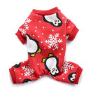Christmas Pajamas for dogs - Christmas, Holiday, Pajamas, Penguin, PJs, Reindeer, Snowman