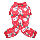 Christmas Pajamas for dogs - Christmas, Holiday, Pajamas, Penguin, PJs, Reindeer, Snowman