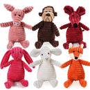 Animal Plush Toys for dogs - Animals, Bear, Bunny, Fox, Lamb, Pig, Plush, Soft, Toys