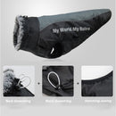 Large Dog Winter Jacket w/ Faux Fur for dogs - Big, Big Dogs, Coat, Cold, D-Ring, Jacket, Jumpsuit, Large, Reflective, Waterproof, Winter