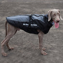 Large Dog Winter Jacket w/ Faux Fur for dogs - Big, Big Dogs, Coat, Cold, D-Ring, Jacket, Jumpsuit, Large, Reflective, Waterproof, Winter