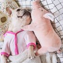 Plush Squeaky Pig Toy for dogs - __label2:HappyDog's Choice, __label:Bestseller, Chew, Chewy Squeaky, Plush, Soft, Squeaker, Toy