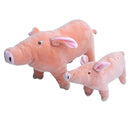 Plush Squeaky Pig Toy for dogs - __label2:HappyDog's Choice, __label:Bestseller, Chew, Chewy Squeaky, Plush, Soft, Squeaker, Toy