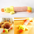 Slinky Squeak Toys - Duck, Pig, and Elephant