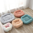 Super Soft Square Fluff Bed for dogs - Bed, Cat, Chair, Couch, Dog, Donut, Kitten, Puppy, Sleep