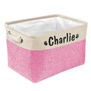 Personalized Dog Storage Basket