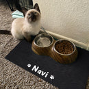 Personalized Dog Feeding Placemat