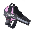 Personalized Harness - Custom Name & Phone Number (No Pull) for dogs - __label2:HappyDog's Choice, __label:Bestseller, Custom, Customizable, Customize Harness, Easy On, Engrave, Name, No-Pull, Personal, Personalized, Phone Number, Step In