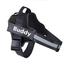 Personalized Harness - Custom Name & Phone Number (No Pull) for dogs - __label2:HappyDog's Choice, __label:Bestseller, Custom, Customizable, Customize Harness, Easy On, Engrave, Name, No-Pull, Personal, Personalized, Phone Number, Step In
