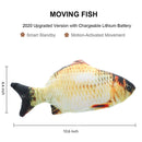 Interactive Floppy Fish Toy for Cats