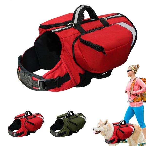 Large dog best sale saddle bags