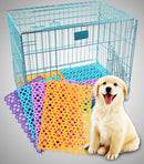 Colourful Dog Cage Mats for dogs - Cage, Crate, Kennel, Mat, Matt, Mutt, Pad, Pee
