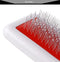 Cushioned Pin Brush Slicker for dogs - Brush, Comb, Fur, Groom, Grooming, Hair Remover, Needle Comb, Slicker, Slicker Brush