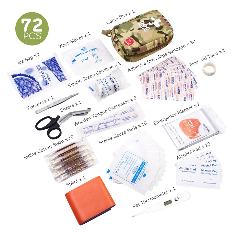 Essential First Aid Safety Kit for dogs - Bandages, First Aid, First Aid Kit, Safety