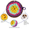 Round Snuffle Mat for dogs - __label2:HappyDog's Choice, __label:Bestseller, Fleece, Mat, Pad, Play, Puzzle, Slow Feed, Slow Feeder, Sniff, Snuffle, Toy